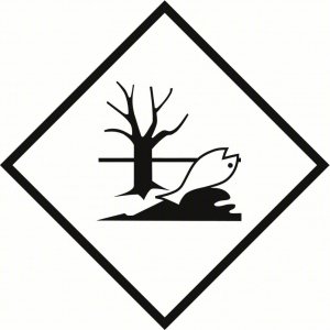 MARINE POLLUTANT, 4″ x 4″ Vinyl Labels. Roll of 25 pcs. 8FFJ2