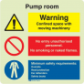 Pump room – Maritime Progress 300X300MM RIGID PVC, 12″ x 12″ 3137MM