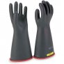 Class 2, Insulating Gloves 14″L. Size: 8-11 Rubber Lineman’s Yellow/Black E214YB, 20 KV (1 Pair)