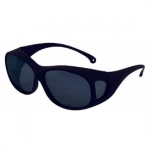 Jackson V50 OTG Safety Eyewear, Clear Lens w/Black Frame 3015022