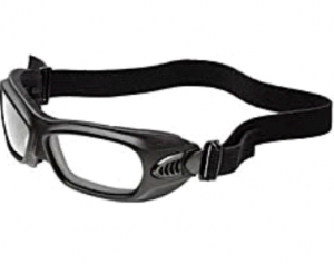 Jackson V80 Wildcat Safety Goggles, Clear Anti-Fog Lenses with Black Frame. High Heat Resistant up to 175 Deg 3013710