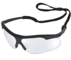 Pulsafe Cruise, Clear Len, Black Frame, Clear FogBan Abrasion Resistant Len 1005550