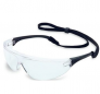 Pulsafe Millenia Sports, Black Temple with Clear Fog Ban Abrasion resistant Lens 1005985