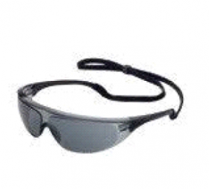Pulsafe Millenia Sports, Black Temple with TSR Gray Fog Ban Abrasion Resistant Len 1002782