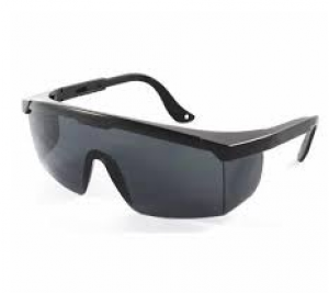 Pulsafe SC1-A Eyewear, TSR Gray Len , Black Frame 100011