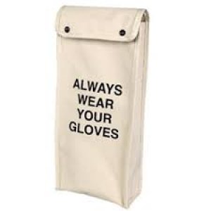 Salisbury Glove Bag, 1-Pocket. 14″Length Glove Bag WHITE