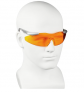 Smith and Wesson Safety Glasses (19829), Magnum 3G Safety Eyewear, Orange Lenses with Platinum Frame 3011678