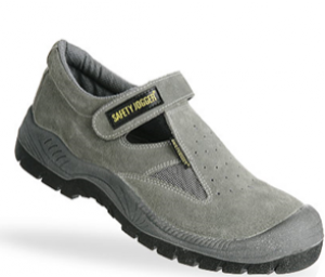 BESTSUN S1P Safety Shoe c/w Steel Toe Cap & Mid Sole.Adjustable Velcrose Closure for easy on/off wear. ESD SRC