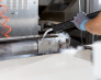 Heavy-Duty Dry Steam Cleaner w/Twin Boilers • GVC-18000-230