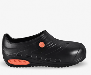 OXYSAFE PB Clog Shoe c/w Composite Safety Toe. Chemically & UV Sterilizable. Orthopaedic Fittimg. SR. ESD