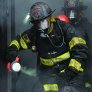 Fire Vulcan Firefighter Lantern 44452