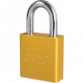 AMERICAN LOCK A1205KAYLW SOLID BODY PADLOCK