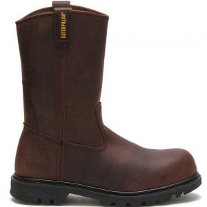 CAT P89516 REVOLVER ST SAFETY BOOT , DARK BROWN