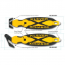 KLEVER KCJ-XC-20Y XCHANGE SAFETY CUTTER W/ NARROW CUT HEAD, YELLOW