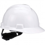 MSA V-GARD SAFETY HARD HAT WITH FAS-TRAC III