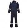 PORTWEST FR21 LIGHTWEIGHT FR COVERALL NAVY BLUE 210GM ATPV 9.1 CAL