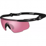 WILEY X 304 VERMILLION SABER ADVANCE BALLISTIC SAFETY EYEWEAR