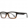 WILEY X CONTOUR SAFETY RX FRAME GLOSS BLACK BROWN