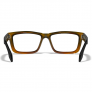 WILEY X CONTOUR SAFETY RX FRAME GLOSS BLACK BROWN