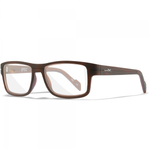 WILEY X EPIC SAFETY RX FRAME HICKORY BROWN