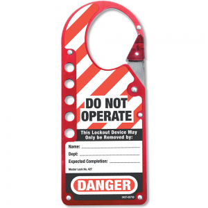 MASTER LOCK 427 LABELED LOCKOUT HASP