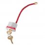 Master Lock Circuit Breaker Compact Padlock 7C5Red