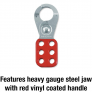 MASTER LOCK STEEL LOCKOUT HASPS 420/421