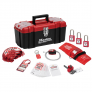 MASTER LOCK 1457V410KA STANDARD VALVE LOCKOUT KIT WITH PLASTIC LOCKS – TOOLBOX