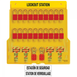 MASTER LOCK 1484BP1106 PADLOCK STATIONS