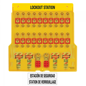 MASTER LOCK 1484BP410 PADLOCK STATIONS