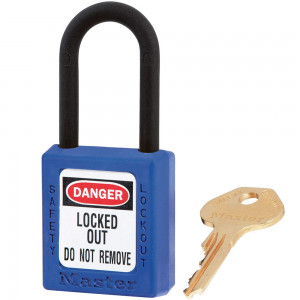 MASTER LOCK 406BLU ZENEX SAFETY PADLOCKS