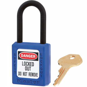 MASTER LOCK 406KAMKBLU ZENEX SAFETY PADLOCKS