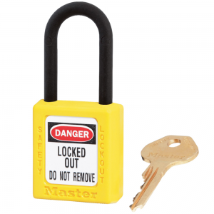 MASTER LOCK 406KAW400YLW ZENEX SAFETY PADLOCKS