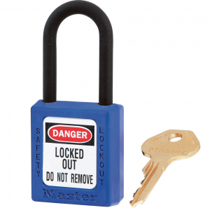MASTER LOCK 406MKBLU ZENEX SAFETY PADLOCKS