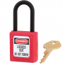 MASTER LOCK 406RED ZENEX SAFETY PADLOCKS