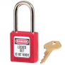MASTER LOCK 410KARED ZENEX SAFETY PADLOCKS