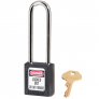MASTER LOCK 410LTBLK ZENEX SAFETY PADLOCKS