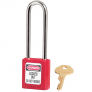 MASTER LOCK 410LTRED ZENEX SAFETY PADLOCKS