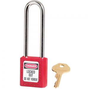 MASTER LOCK 410MKLTW417RED ZENEX SAFETY PADLOCKS