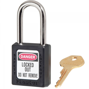MASTER LOCK 410MKW417BLK ZENEX SAFETY PADLOCKS