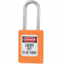 MASTER LOCK S33ORJ ZENEX SNAP LOCK SAFETY PADLOCK KEYED DIFFERENT