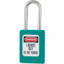MASTER LOCK S33TEAL ZENEX SNAP LOCK SAFETY PADLOCKS