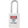 MASTER LOCK S33WHT GLOBAL ZENEX SNAP LOCK SAFETY PADLOCKS