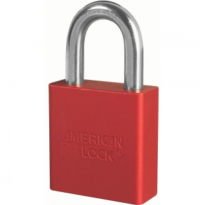 AMERICAN LOCK A1205RED SOLID BODY PADLOCK