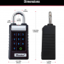 MASTER LOCK 6400ENT BLUETOOTH PROSERIES PADLOCK