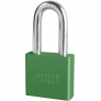 AMERICAN LOCK A1306NKAGRN SOLID BODY PADLOCK
