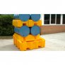 Jonesco SJ-200-003 2 Drum Rack , Yellow