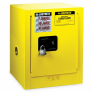 JUSTRITE 890400 SURE-GRIP® EX COUNTERTOP FLAMMABLE STORAGE CABINET 4 GAL