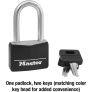 MASTER LOCK 141DLF SOLID BODY PADLOCK