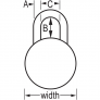 MASTER LOCK 1500T COMBINATION PADLOCK